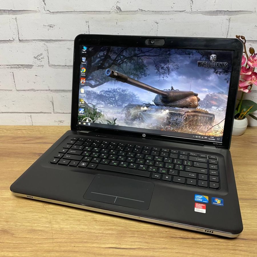 Ноутбук Б/В HP Pavilion dv6, Intel Core i7-720QM, DDR3 8 GB, SSD 256GB, AMD Radeon HD 5000, 15.6" HD [ProductHub SKU HP52]