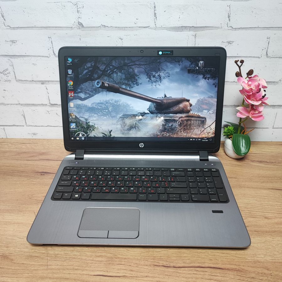 Ноутбук Б/В HP ProBook 455 G2, AMD A6, DDR3 8 GB, SSD 128GB, ATI Video, 15.6" [ProductHub SKU HP160]