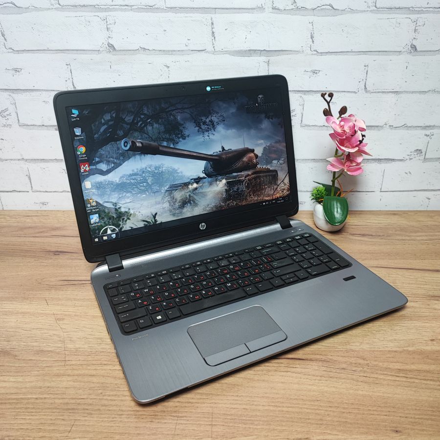 Ноутбук Б/В HP ProBook 455 G2, AMD A6, DDR3 8 GB, SSD 128GB, ATI Video, 15.6" [ProductHub SKU HP160]