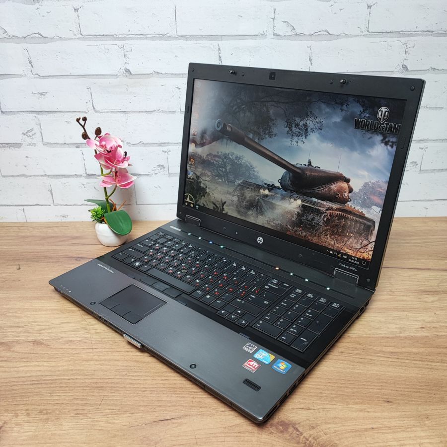 Ноутбук Б/В HP EliteBook 8740W, Intel Core i5-520M, DDR3 8 GB, SSD 256GB, AMD Radeon HD 5800, 17.3" HD [ProductHub SKU HP9]