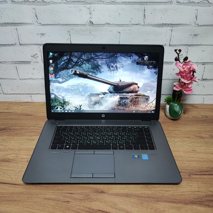 Ноутбук Б/В HP EliteBook 850 G2, Intel Core i5-5200U, DDR3 8 GB, SSD 256GB, 15.6" Full HD [ProductHub SKU HP70]