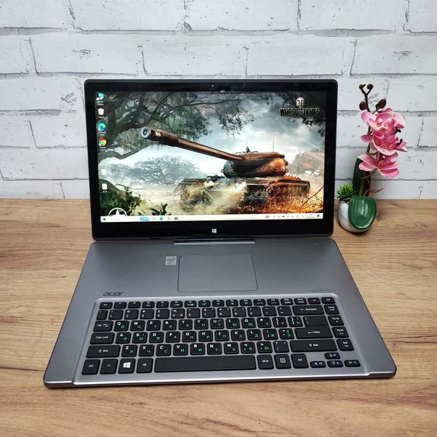 Ноутбук Б/В Acer Aspire R7, Intel Core i5-4200U, DDR3 8 GB, SSD 512GB, NVIDIA GeForce GT750M 2Gb, 15.6" Full HD Сенсор [ProductHub SKU Acer14]