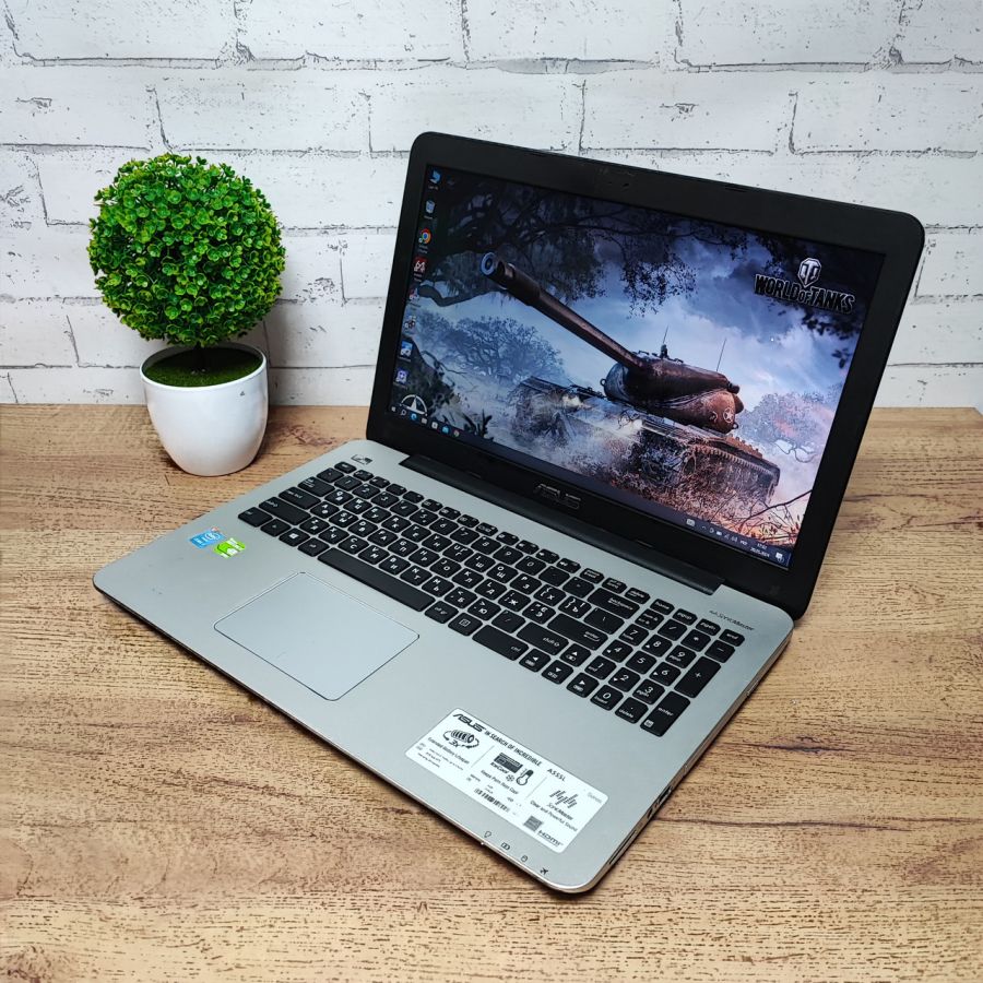 Ноутбук Б/В ASUS A555L, Intel Core i7-5500U, DDR3 12 GB, SSD 512GB, NVIDIA GeForce 920M 2Gb, 15.6" Full HD [ProductHub SKU Asus 8]
