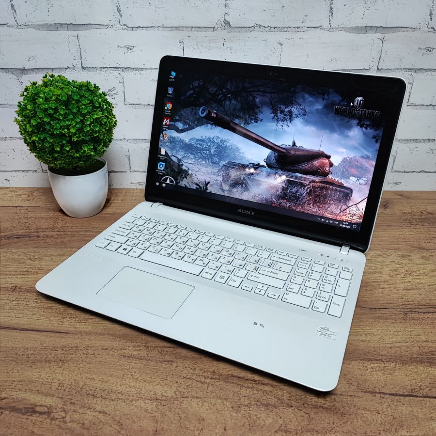 Ноутбук Б/В Sony Vaio SVF152C29M, Intel Core i3-3217U, DDR3 8 GB, SSD 256GB, 15.6" HD [ProductHub SKU Sony6]
