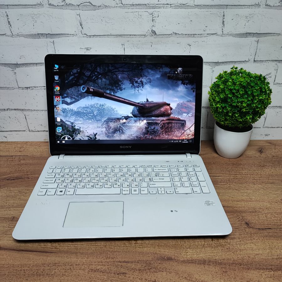 Ноутбук Б/В Sony Vaio SVF152C29M, Intel Core i3-3217U, DDR3 8 GB, SSD 256GB, 15.6" HD [ProductHub SKU Sony6]