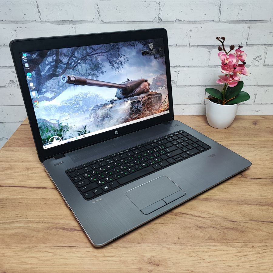 Ноутбук Б/В HP ProBook 470 G2, Intel Core i7-5500U, DDR3 16 GB, SSD 256GB, AMD Radeon R5 2Gb, 17" Full HD [ProductHub SKU HP 3]