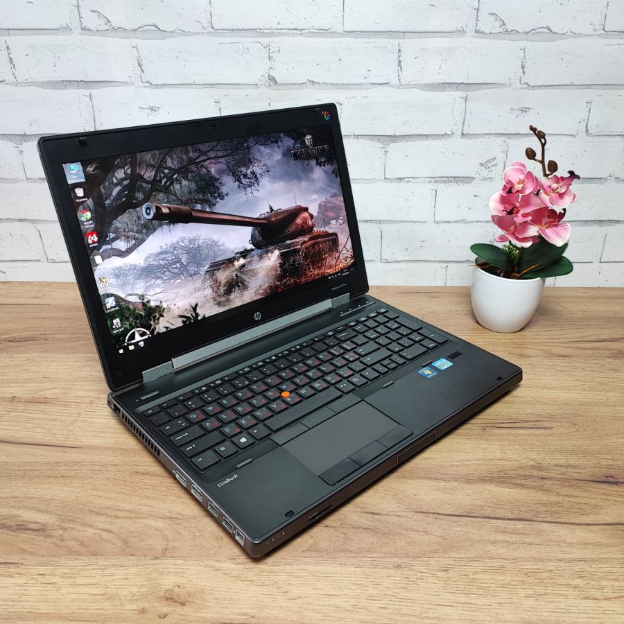 Ноутбук Б/В HP EliteBook 8570W, Intel Core i7-3520M, DDR3 8 GB, SSD 256GB, AMD Radeon HD 7700M 1Gb, 15.6" Full HD [ProductHub SKU HP16]