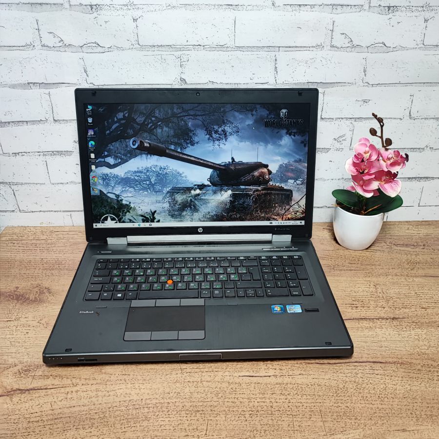 Ноутбук Б/В HP EliteBook 8770W, Intel Core i7-3740QM, DDR3 16 GB, SSD 256GB + HDD 500GB, AMD Radeon M4000 1Gb, 17" Full HD [ProductHub SKU HP137]