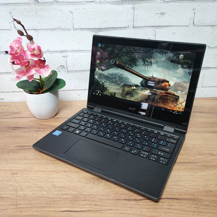 Ноутбук Б/В Acer TravelMate Spin B118, Intel Celeron N3450, DDR3 4 GB, SSD 64GB, 10" Full HD Сенсор [ProductHub SKU Acer47]