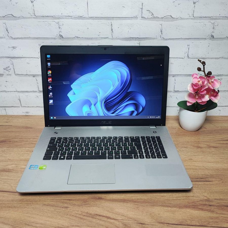 Ноутбук Б/В ASUS N76VB, Intel Core i5-3230M, DDR3 8 GB, SSD 128GB + HDD 500GB, NVIDIA GeForce 740M 2Gb, 17.3" [ProductHub SKU Asus52]