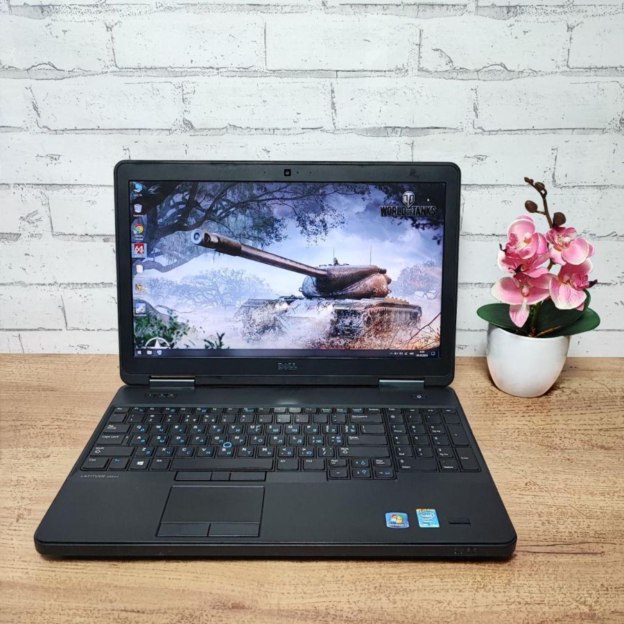 Уцінка! Ноутбук Б/В Dell Latitude E5540, Intel Core i7-4600U, DDR3 8 GB, SSD 128GB, NVIDIA GeForce GT 720M 2Gb, 15.6" Full HD [ProductHub SKU Dell94]