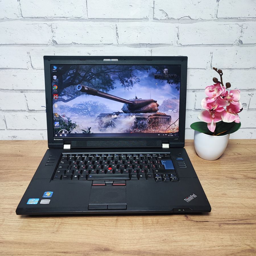 Ноутбук Б/В Lenovo L520, Intel Core i5-2430M, DDR3 8 GB, SSD 128GB, 15.6" HD [ProductHub SKU L90]