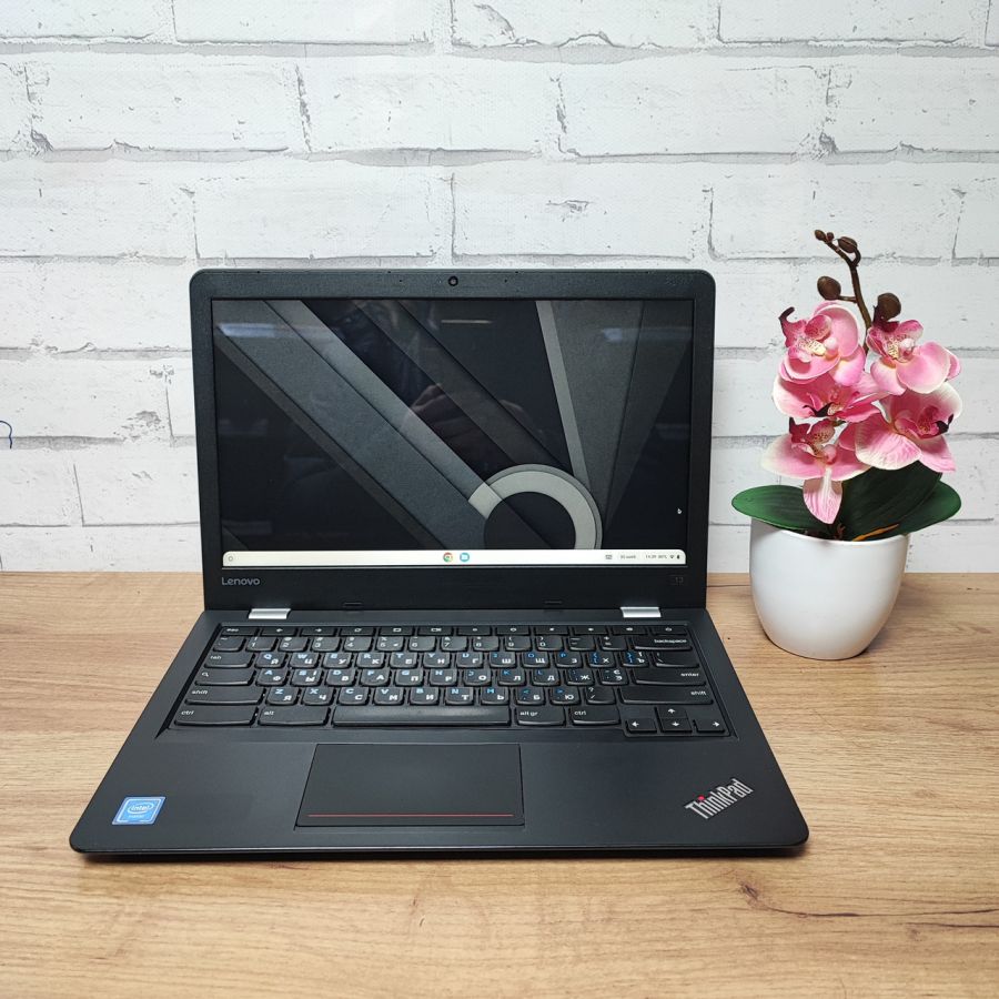 Ноутбук Б/В Lenovo 13, Intel Celeron 3855U, DDR3 4 GB, SSD 16GB, 13.3" Сенсор [ProductHub SKU L102]
