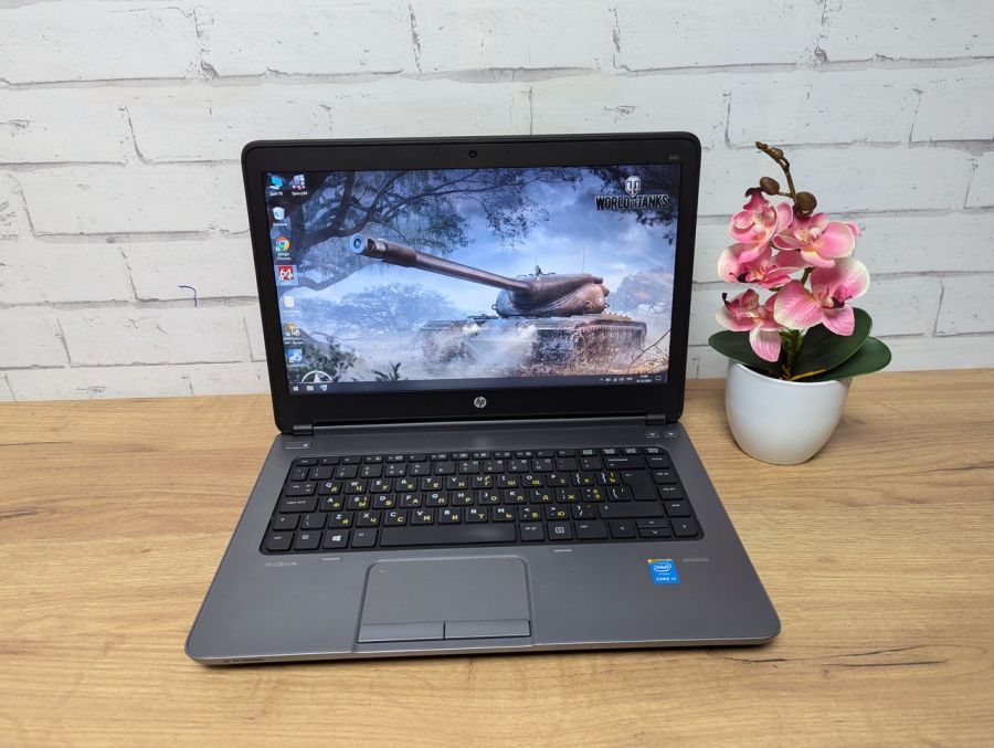 Ноутбук Б/В HP ProBook 640 G1, Intel Core i3-4000M, DDR3 8 GB, SSD 128GB, 14" HD [ProductHub SKU HP260]