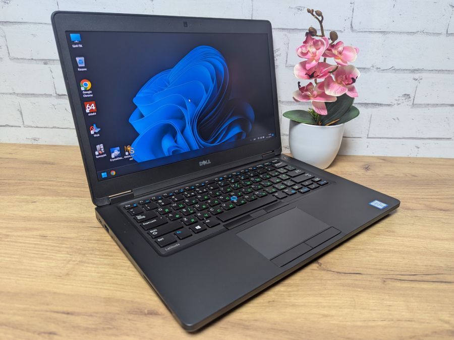 Ноутбук Б/В Dell Latitude 5490, Intel Core i5-8250U, DDR4 8 GB, SSD 180GB, 14" Full HD Сенсор [ProductHub SKU Dell123]