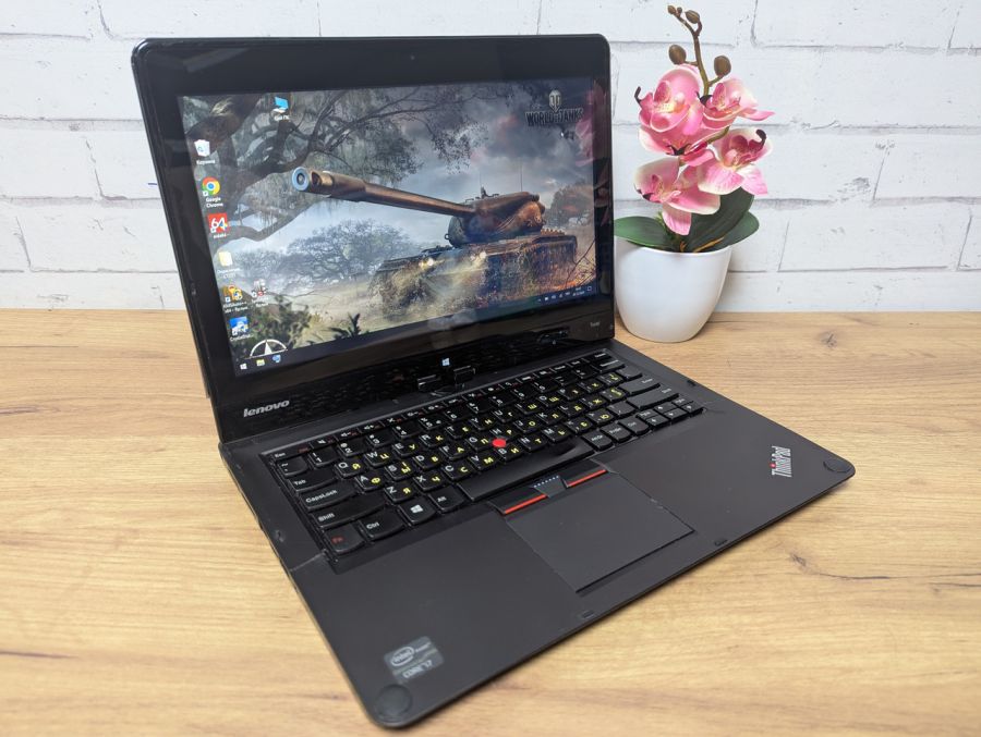 Ноутбук Б/В Lenovo ThihkPad S230U, Intel Core i7-3537U, DDR3, SSD 128GB, 12.5" Сенсор [ProductHub SKU L122]