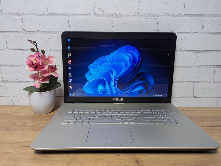 Ноутбук Б/В ASUS N751J, Intel Core i7-4710HQ, DDR3 12 GB, SSD 128GB, NVIDIA GeForce GTX 850M 2Gb, 17.3" [ProductHub SKU Asus85]