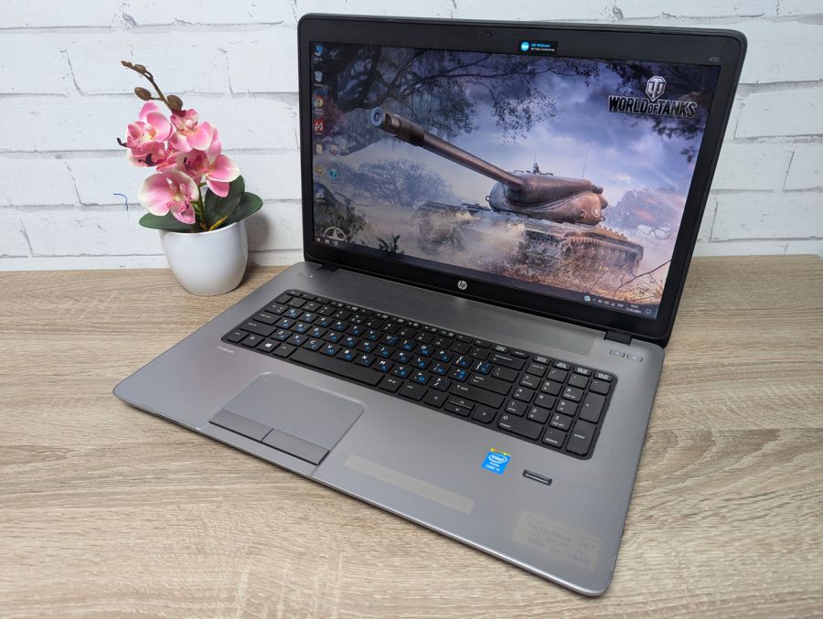 Ноутбук Б/В HP ProBook 470 G1, Intel Core i5-4200M, DDR3 8 GB, SSD 128GB, AMD Radeon HD 8700M, 17.3" HD [ProductHub SKU HP326]