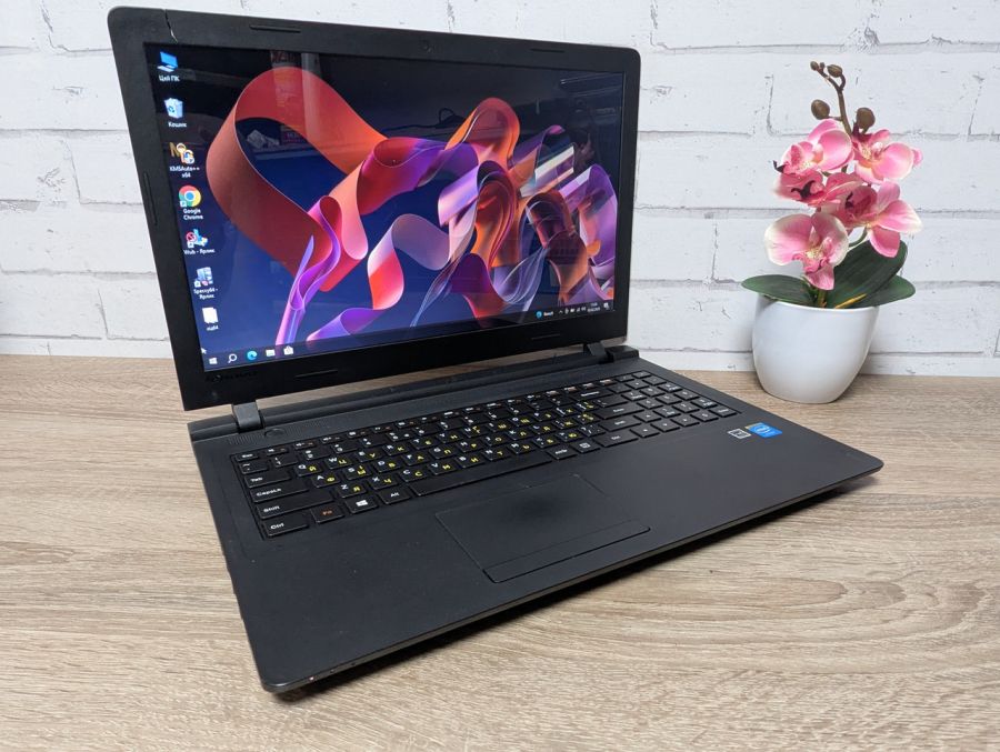 Уцінка! Ноутбук Б/В Lenovo IdeaPad 100, Intel Celeron N2840, DDR3 8 GB, SSD 128GB, Intel Microsoft Basic Display Adapter, 15.6" [ProductHub SKU L155]