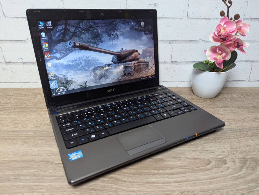 Уцінка! Ноутбук Б/В Acer Aspire 3750, Intel Core i3-2310M, DDR3 8 GB, SSD 128GB, 13.3" HD [ProductHub SKU Acer99]