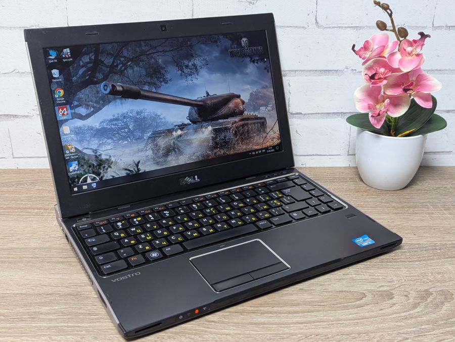 Уцінка! Ноутбук Б/В Dell Vostro V131, Intel Core i5-2430M, DDR3 8 GB, SSD 128GB, 13.3" HD [ProductHub SKU Dell120]
