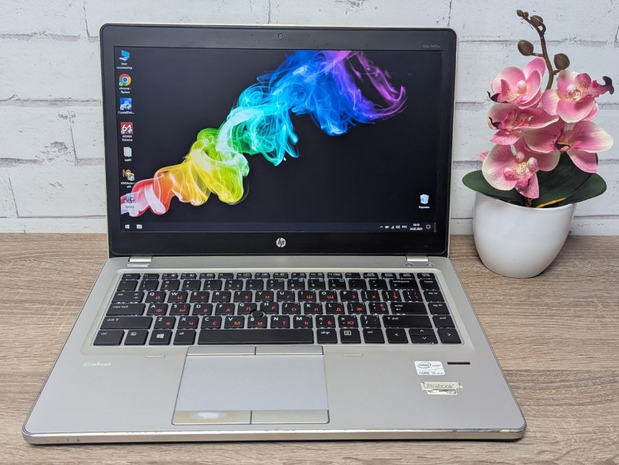 Уцінка! Ноутбук Б/В HP Folio 9470M, Intel Core i5-3427U, DDR3 8 GB, SSD 128GB, 14" HD [ProductHub SKU HP347]
