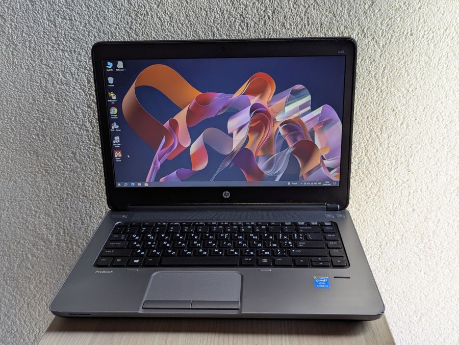Уцінка! Ноутбук Б/В HP ProBook 640 G1, Intel Core i5-4200M, DDR3 8 GB, SSD 128GB, 14" HD [ProductHub SKU HP416]