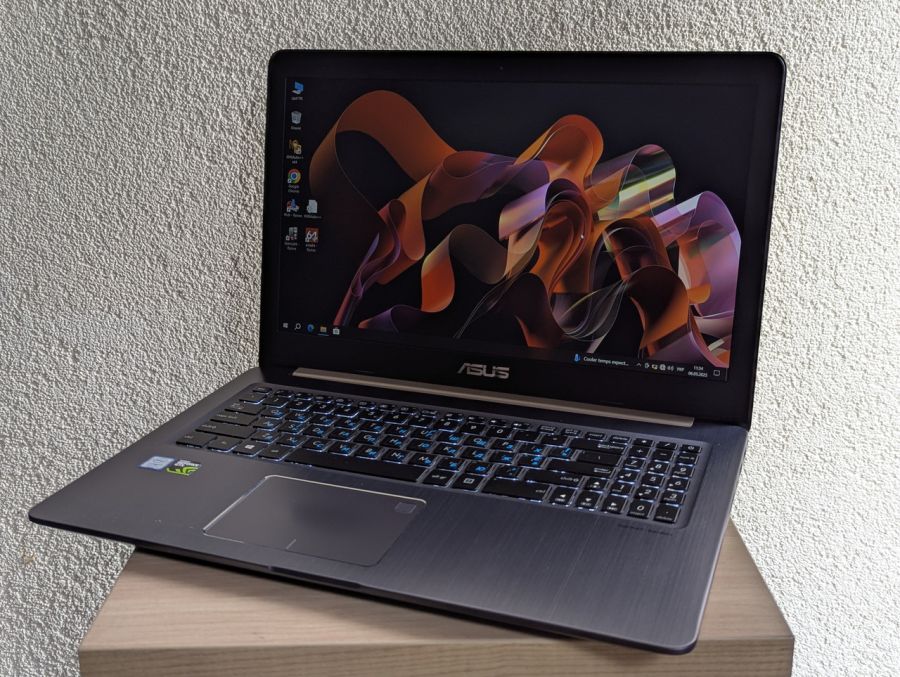 Уцінка! Ноутбук Б/В ASUS N580G, Intel Core i7-8750H, DDR4 16 GB, SSD 256GB + SSD 1TB, NVIDIA GeForce GTX 1050 4Gb, 15.6" Full HD [ProductHub SKU Asus30]