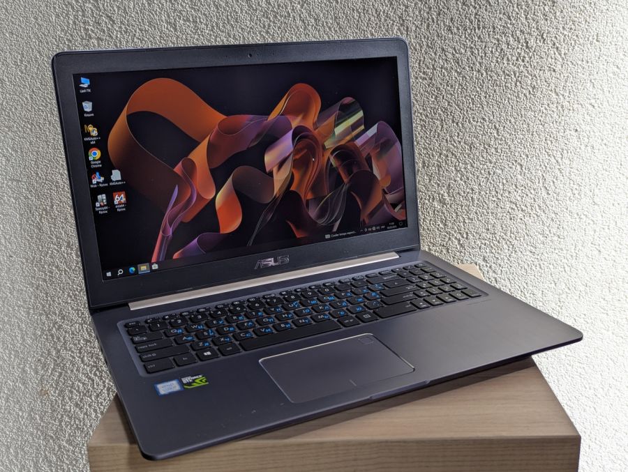 Уцінка! Ноутбук Б/В ASUS N580G, Intel Core i7-8750H, DDR4 16 GB, SSD 256GB + SSD 1TB, NVIDIA GeForce GTX 1050 4Gb, 15.6" Full HD [ProductHub SKU Asus30]