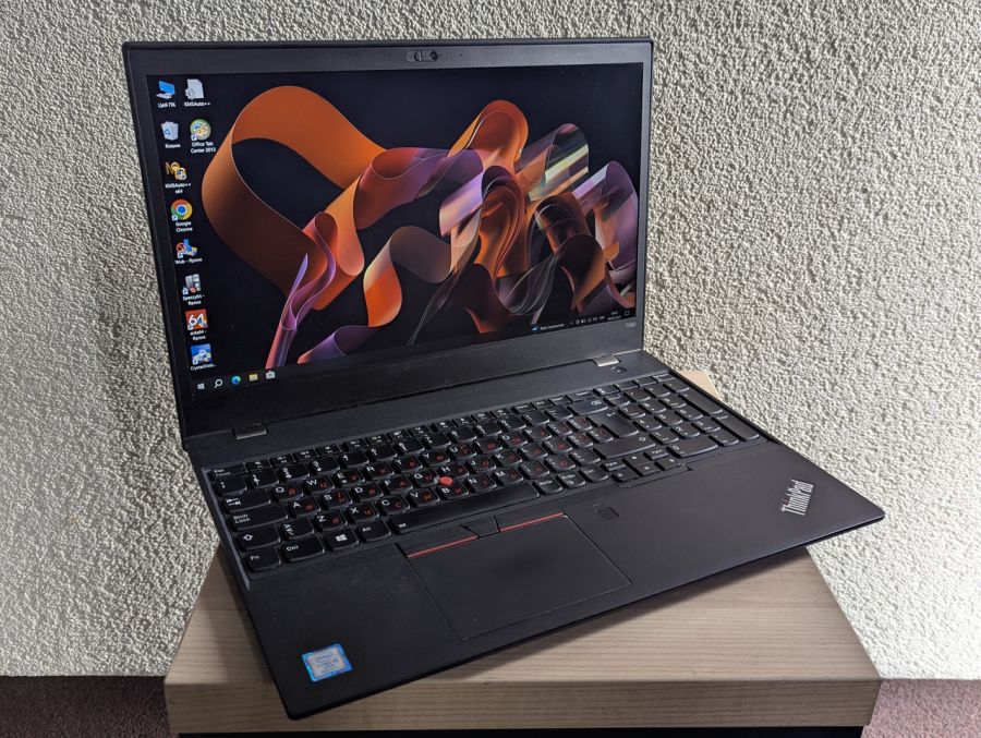 Уцінка! Ноутбук Б/В Lenovo T580, Intel Core i5-8250U, DDR4 16 GB, SSD 256GB, 15.6" Full HD [ProductHub SKU L213]
