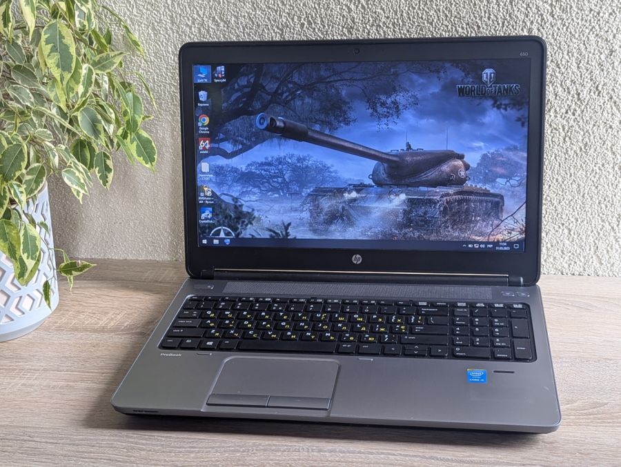 Уцінка! Ноутбук Б/В HP ProBook 650 G1, Intel Core i5-4200M, DDR3 8 GB, SSD 128GB, 15.6" HD [ProductHub SKU HP328]