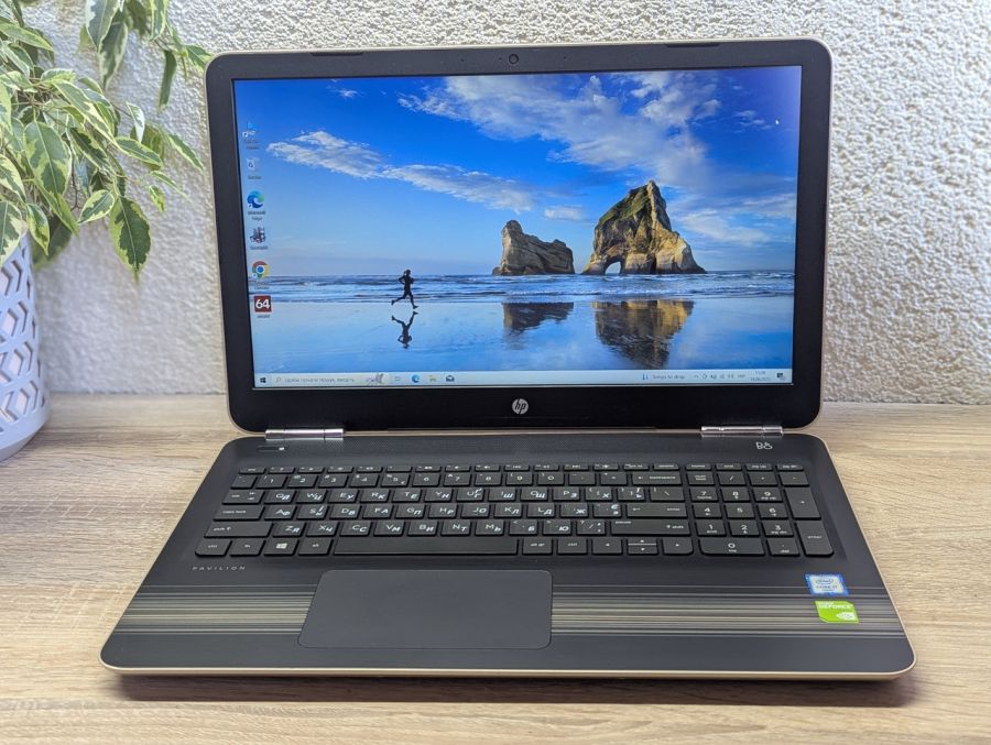 Уцінка! Ноутбук Б/В HP Pavilion Notebook, Intel Core i7-6700HQ, DDR4, SSD 256GB + HDD 1TB, NVIDIA GeForce 960M 2Gb, 15" Full HD [ProductHub SKU HP270]