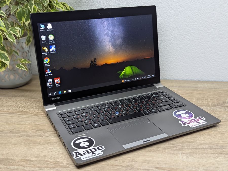 Уцінка! Ноутбук Б/В Toshiba Tecra Z40T-C, Intel Core i5-6300U, DDR3 8 GB, SSD 128GB, 14" Full HD Сенсор [ProductHub SKU T96]
