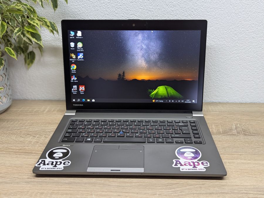 Уцінка! Ноутбук Б/В Toshiba Tecra Z40T-C, Intel Core i5-6300U, DDR3 8 GB, SSD 128GB, 14" Full HD Сенсор [ProductHub SKU T96]