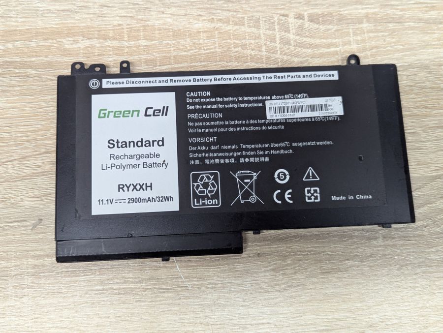 Б/В Акумуляторна батарея Green Cell RYXXH [ProductHub SKU RYXXH-32]