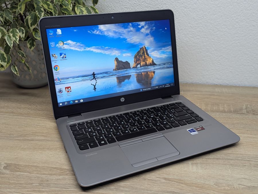 Уцінка! Ноутбук Б/В HP EliteBook 745 G3, AMD A10-8700B, DDR3 8 GB, SSD 128GB + SSD 500GB, AMD Radeon R6, 14" Full HD [ProductHub SKU HP532]