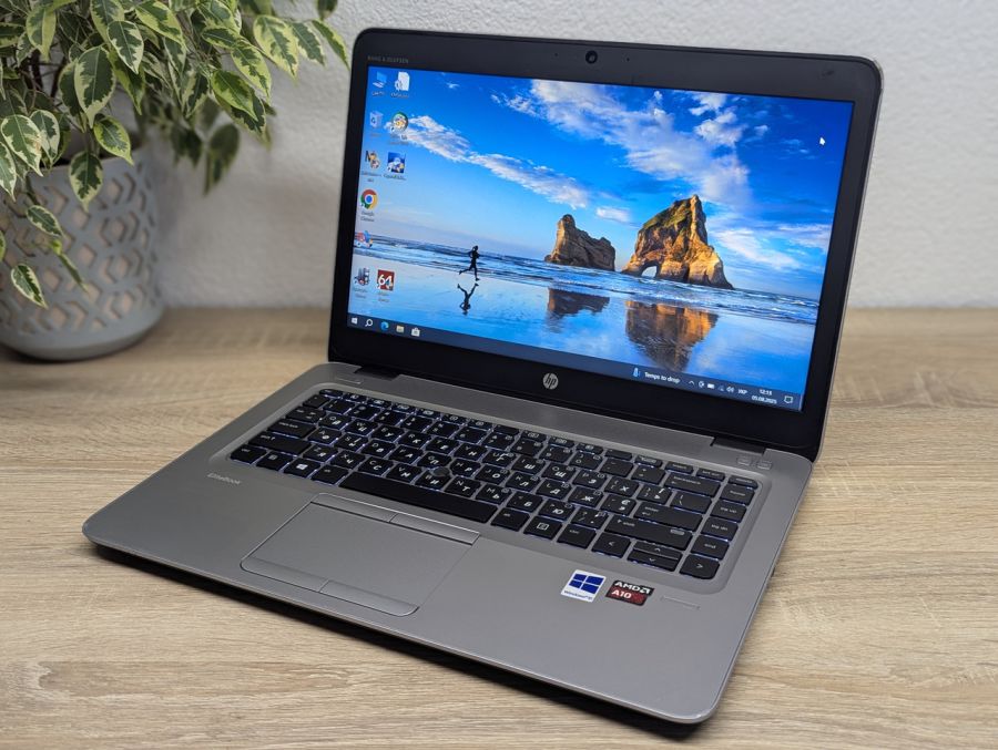 Уцінка! Ноутбук Б/В HP EliteBook 745 G3, AMD A10-8700B, DDR3 8 GB, SSD 128GB + SSD 500GB, AMD Radeon R6, 14" Full HD [ProductHub SKU HP532]