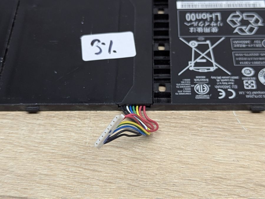 Б/В Оригінальна акумуляторна батарея Acer AP13B3K [ProductHub SKU AP13B3K-53]