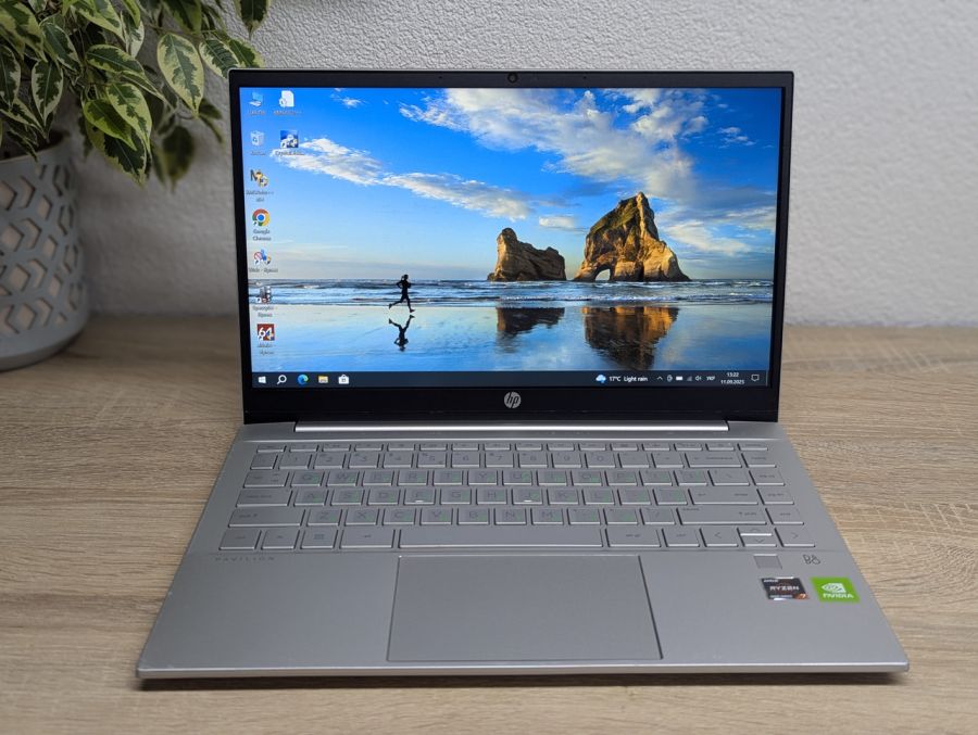 Уцінка! Ноутбук Б/В HP Pavilion Laptop 14, AMD Ryzen 7 5700, DDR4 16 GB, SSD 256GB, GeForce MX450 2 Gb, 14" Full HD [ProductHub SKU HP572]