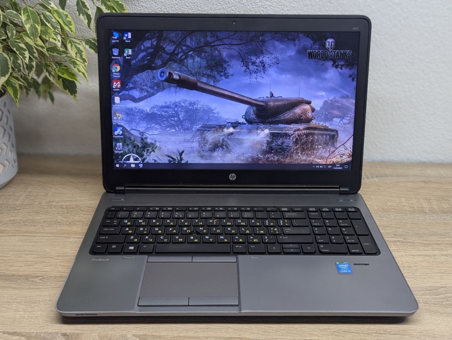 Уцінка! Ноутбук Б/В HP ProBook 650 G1, Intel Core i5-4210M, DDR3 8 GB, SSD 128GB, 15.6" Full HD [ProductHub SKU HP578]