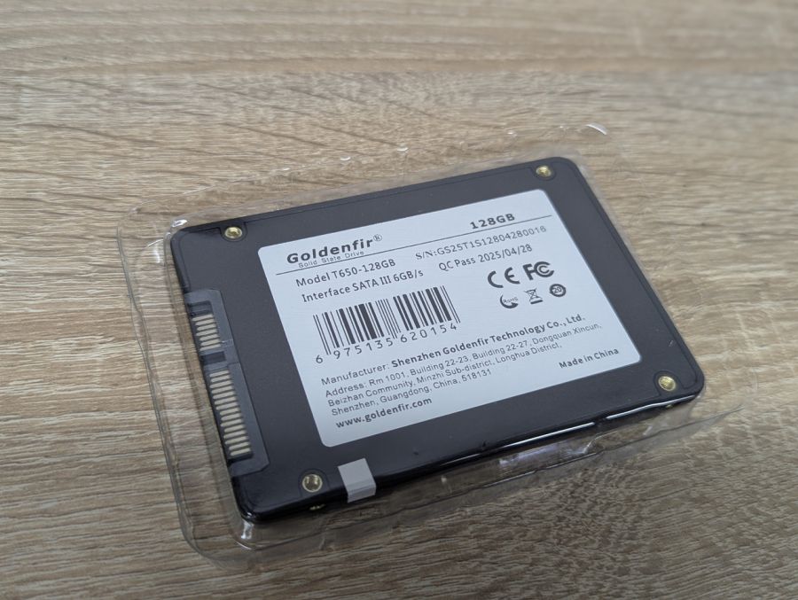 Б/В SSD Goldenfir 128 Gb 2.5" [ProductHub SKU Gold128]