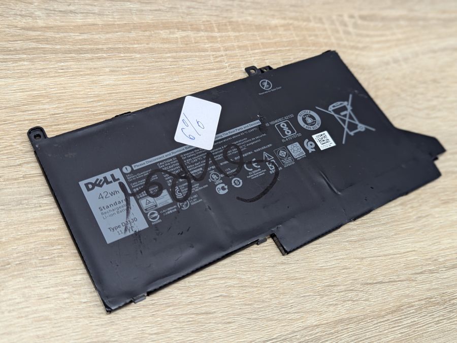 Б/В Оригінальна акумуляторна батарея Dell DJ1JO [ProductHub SKU DJ1JO-42]