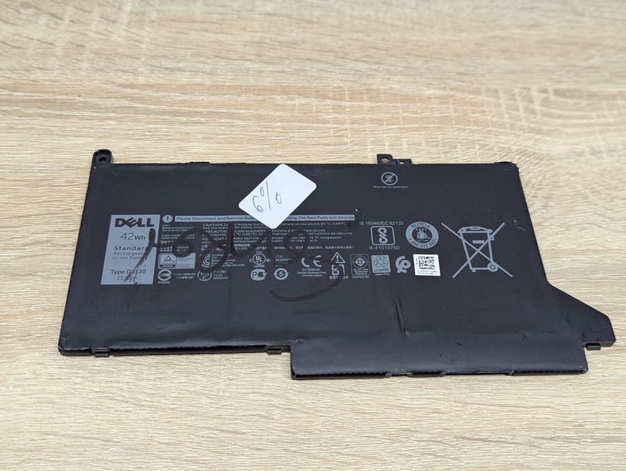Б/В Оригінальна акумуляторна батарея Dell DJ1JO [ProductHub SKU DJ1JO-42]