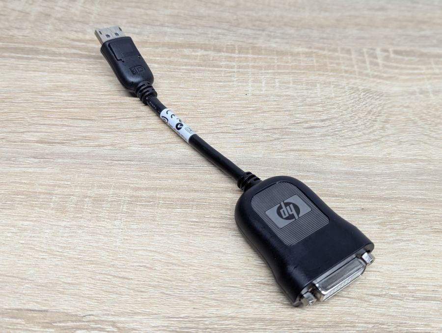 Б/В Перехідник HP D-Port (M) to DVI (F) [ProductHub SKU HP D-Port]