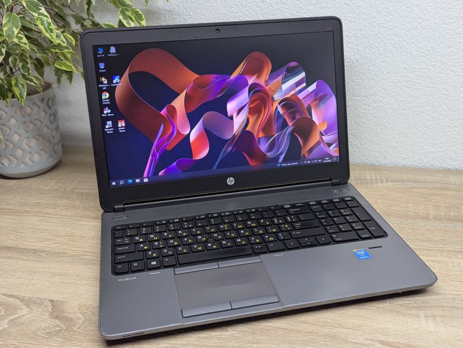 Уцінка! Ноутбук Б/В HP ProBook 650 G1, Intel Core i5-4210M, DDR3 8 GB, SSD 128GB, 15.6" Full HD [ProductHub SKU HP596]