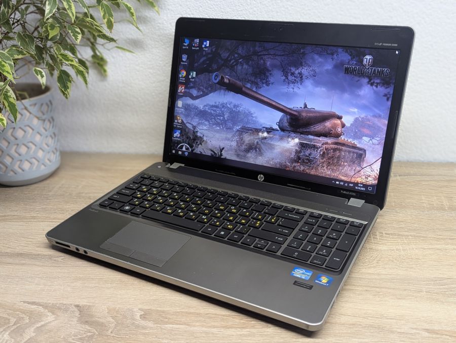 Уцінка! Ноутбук Б/В HP ProBook 4530S, Intel Core i5-2410M, DDR3 8 GB, SSD 128GB, 15.6" HD [ProductHub SKU HP234]