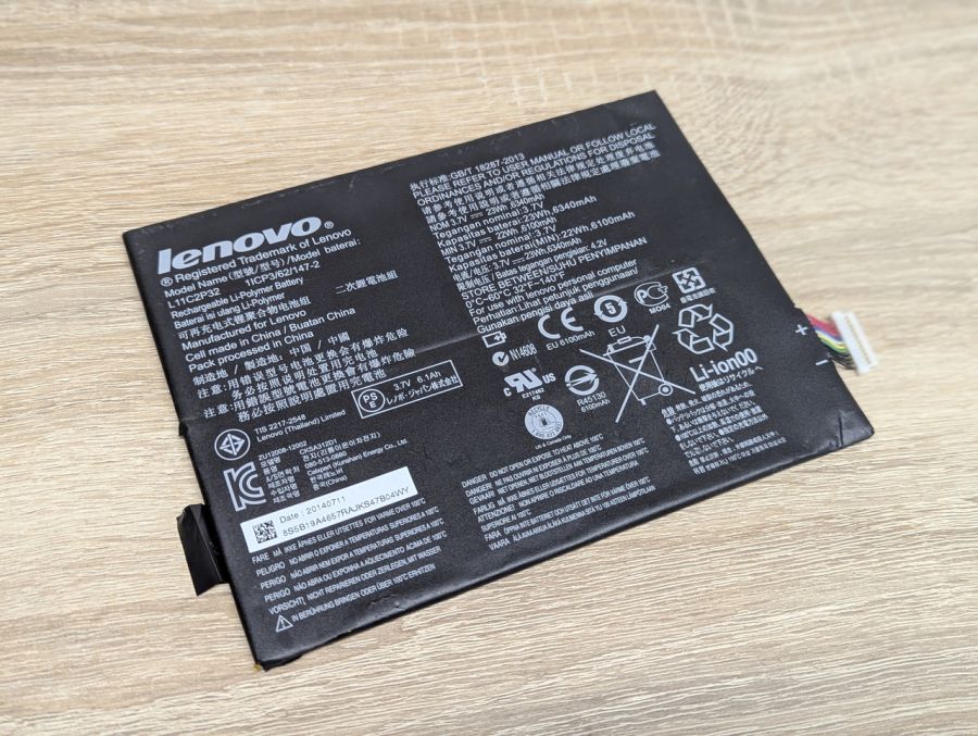 Б/В Оригінальна акумуляторна батарея Lenovo L11C2P32 [ProductHub SKU L11C2P32-20]