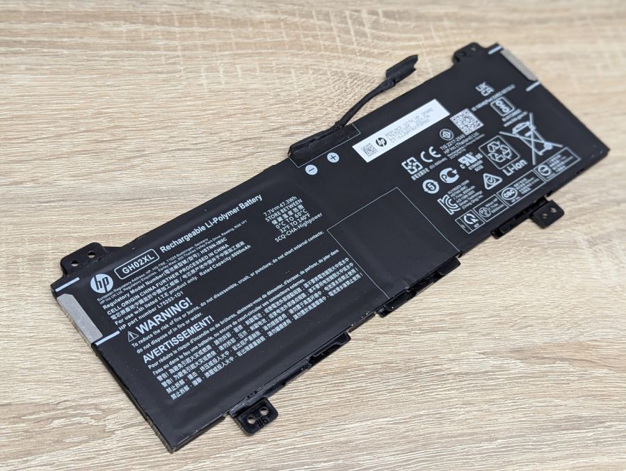 Б/В Оригінальна акумуляторна батарея HP GH02XL