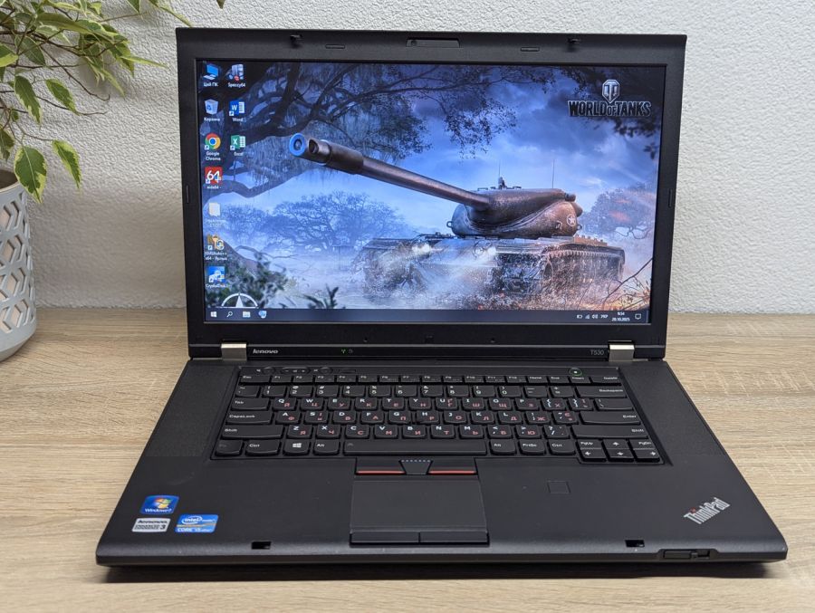 Ноутбук Б/В Lenovo T530, Intel Core i5-3320M, DDR3 8 GB, SSD 128GB, 15.6" HD [ProductHub SKU L308]