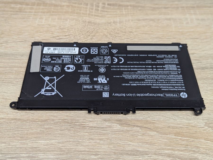Б/В Оригінальна акумуляторна батарея HP TF03XL [ProductHub SKU TF03XL-20]